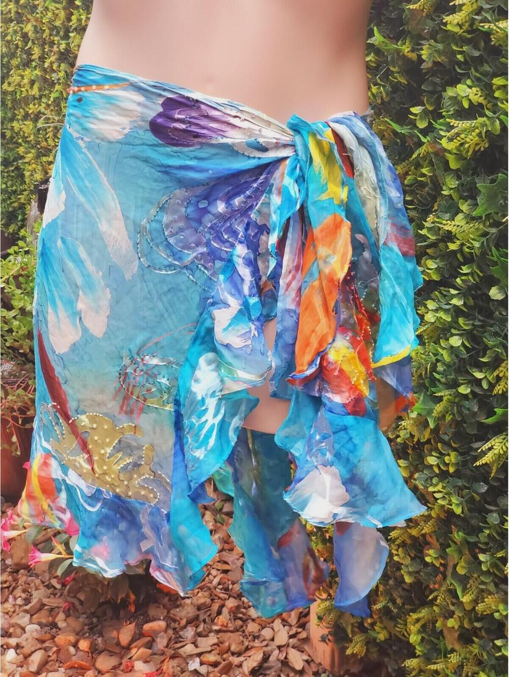 Simplysilk Swimsuit Wrap OS